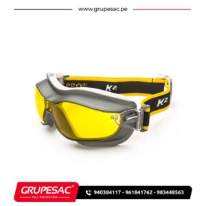 Antiparra Seguridad K-2 Ambar AF Steelpro