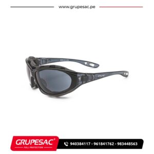 Lente De Seguridad X5 Dual Gris AF