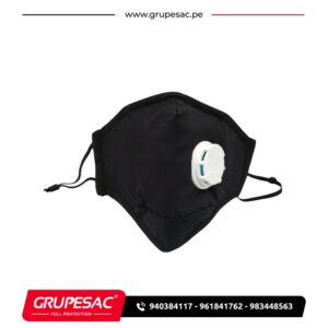 Mascarilla Black Anti Smog Steelpro