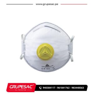 Mascarilla de Uso Único con Válvula M1200V Delta Plus