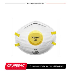 Respirador Descartable N95 2740V Steelpro