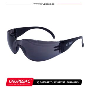 Lente De Seguridad Us Eagle Tech Gris As