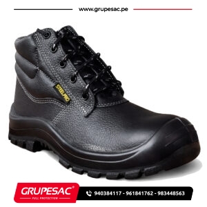Botín de Seguridad Worker Negro Steelpro
