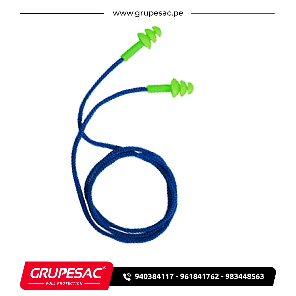 Tapón de Oído con Bolsa 26DB EP-T06C Steelpro
