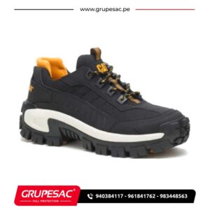 Zapato Invader ST Black Cuero Nubuck