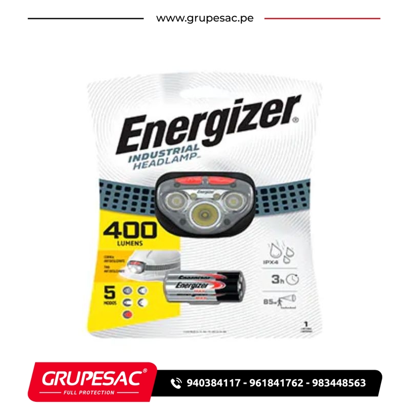 Linterna Manos Libres Industrial HDD322 de Energizer