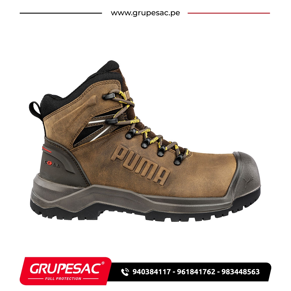 Bota de Seguridad IRON HD Brown MID