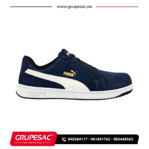 Zapatilla de Seguridad ICONIC NAVY LOW S1PL Azul
