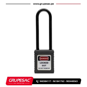 Candado de Bloqueo con Arco de Acero PDL-76 Loto Master