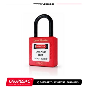 Candado Pequeño de Seguridad Dieléctrico Loto Master