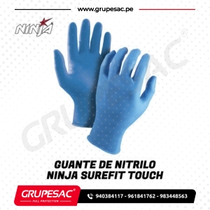 Guante de Nitrilo Ninja Surefit Touch