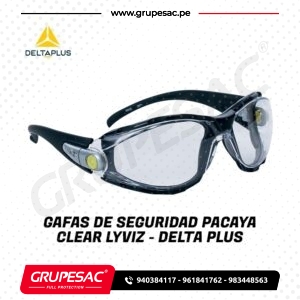 Gafas de Seguridad PACAYA CLEAR LYVIZ – DeltaPlus